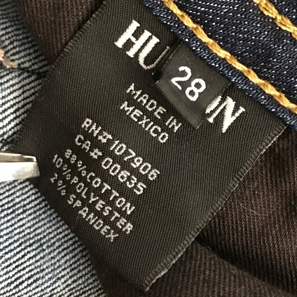 Hudson Malibu Cap Denim Cuffed Shorts - Picture 9 of 14